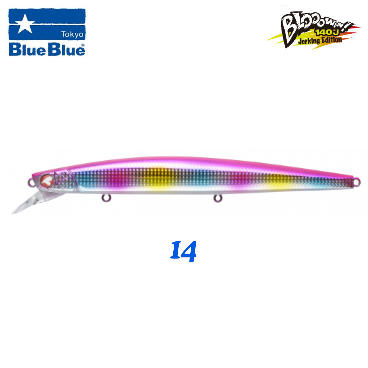 BlueBlue Blooowin 140 Jerking Edition 26g 14 Maket Yem