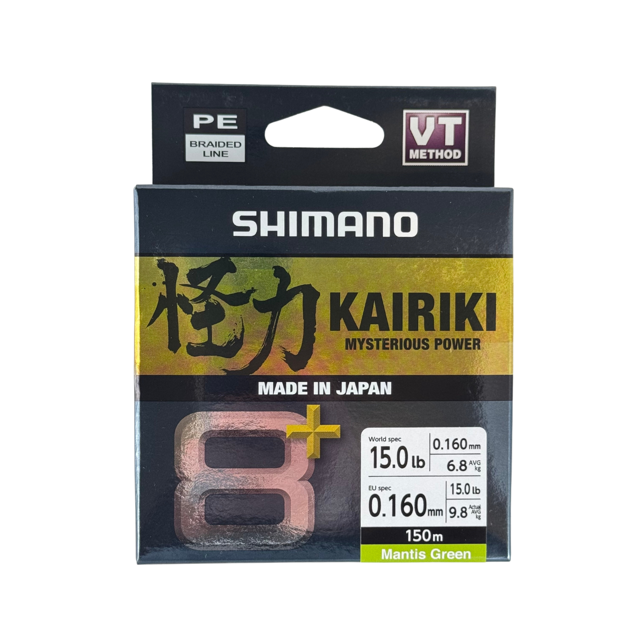 Shimano Kairiki 8+ 150m 0.16mm Mantis Green İp Misina