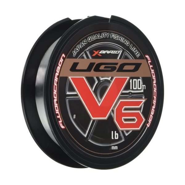 Ygk Xbraid Ugo V6 Soft 100m 0.30mm %100 Fluorocarbon Misina